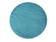 Dywany - Dywan jednolity jednokolorowy Uncolore koło - niebieskie (N) niebieski 100 cm - miniaturka - grafika 1