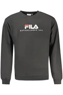 Bluzy męskie - BLUZA FILA BEZ ZAMKA MĘSKA BEŻOWA - miniaturka - grafika 1