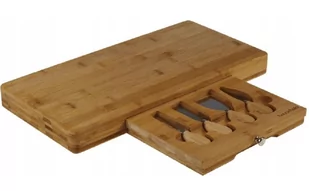 Deska Do Serów | Kpl Noży | 45,5X22X4 [07830] - Deski do krojenia - miniaturka - grafika 1