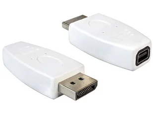 Delock Adapter AV DISPLAYPORT M -DISPLAYPORT MINI F 65240 - Adaptery i przejściówki - miniaturka - grafika 2