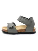 Buciki dla niemowląt - Little Sky Sandały w kolorze szarym - miniaturka - grafika 1