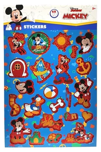 Naklejki holo Disney Myszka Miki i Przyjaciele - 6 arkuszy. - Szkolne artykuły papiernicze - miniaturka - grafika 1