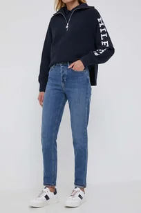 Tommy Hilfiger jeansy damskie high waist - Spodnie damskie - miniaturka - grafika 1