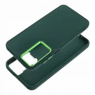 Etui i futerały do telefonów - Futerał FRAME do XIAOMI Redmi Note 14 4G GLOBAL - 164,84mm x 78,15mm x 8,16mm zielony - miniaturka - grafika 1