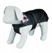 Ubranka dla psów - Trixie Płaszcz Paris 30501, XL 70 cm, czarny - miniaturka - grafika 1