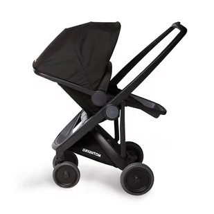 Greentom, Reversible, Wózek spacerowy, Czarna rama, Czarny - Wózki dziecięce - miniaturka - grafika 1