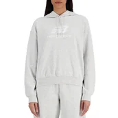 Bluzy damskie - Bluza New Balance WT41504AHH - szara - miniaturka - grafika 1