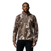 Kurtki męskie - Columbia Męska kurtka polarowa z nadrukiem Sequoia Grove, zamek błyskawiczny, kurtka polarowa Iron Timberwolf, S - miniaturka - grafika 1