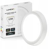 Lampy sufitowe - Panel plafon sufitowy Led Natynkowy Okrągły 12W 1080lm Nie mruga CCD Slim - miniaturka - grafika 1