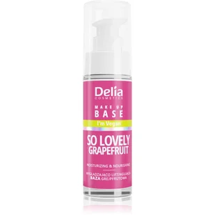 Delia Baza pod makijaż So lovely Grapefruit 30 ml - Bazy pod makijaż - miniaturka - grafika 1