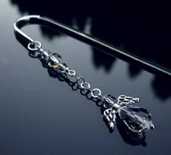 Zakładki do książek - Młodszy anioł kryształowy - zakładka - miniaturka - grafika 1