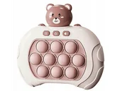 Zabawki zręcznościowe - Urządzenie sensoryczne RICHTOYS Pop It Miś Brązowy - miniaturka - grafika 1