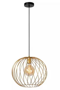 Danza D40 lampa wisząca 1-punktowa czarna/złota 21428/40/02 - Lampy sufitowe - miniaturka - grafika 1