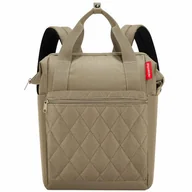 Plecaki - reisenthel Allrounder R Plecak 39 cm rhombus olive - miniaturka - grafika 1