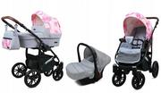 Wózki dziecięce - BabyLux OPTIMAL ALU 3w1 5903890850609 - miniaturka - grafika 1