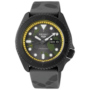Zegarek Zegarek Męski Seiko SRPH69K1 szary - Zegarki męskie - miniaturka - grafika 1