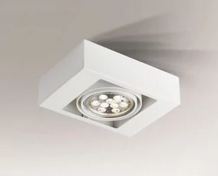 Shilo Oprawa natynkowa KOGA 7115 biały - Lampy sufitowe - miniaturka - grafika 1