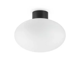 Ideal Lux Podstawa plafonu CLIO MPL1 IP44 czarna 148878 148878/IL - Lampy sufitowe - miniaturka - grafika 1