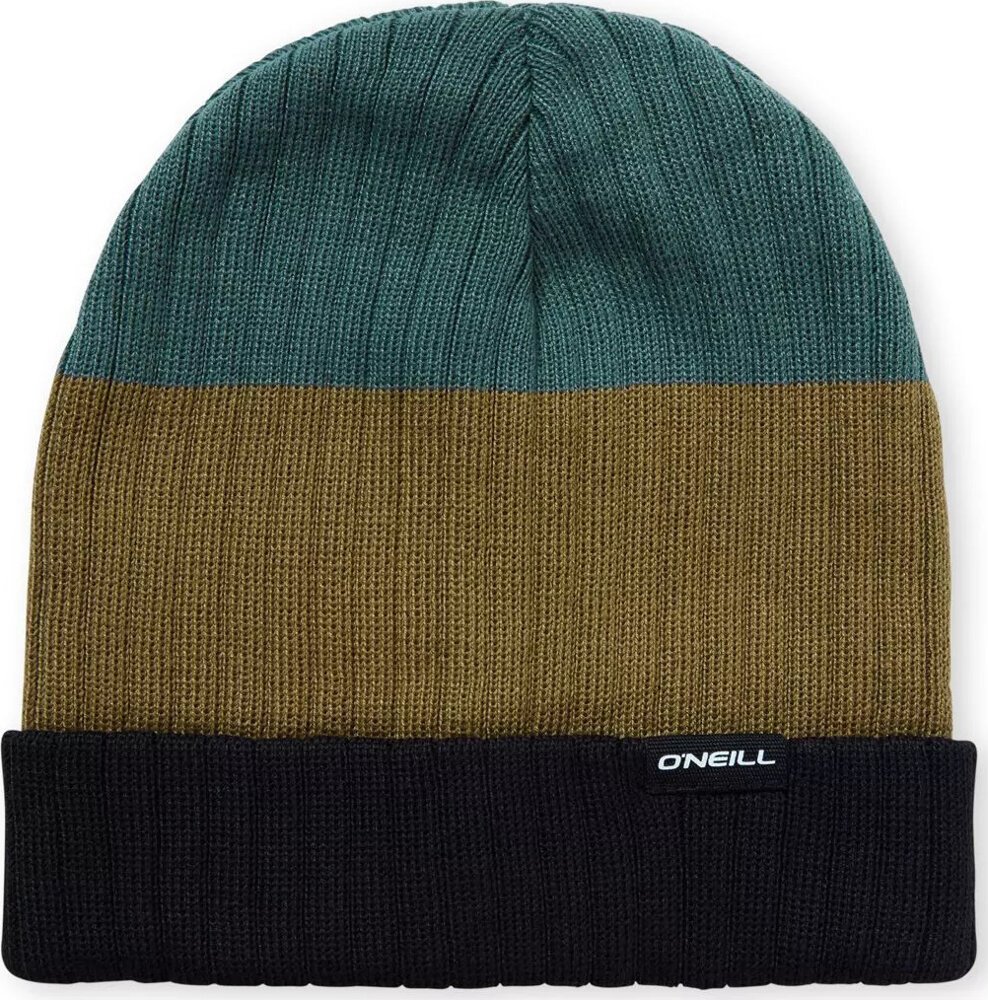 Czapka zimowa O'neill CARBONITE BEANIE 2450021-46025 balsam green colour block rozmiar uniwersalny