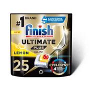 Woda - Finish N 25Szt Ultimate Plus All In1 Tabl.D/Zmyw. Lemon /3251558 - miniaturka - grafika 1