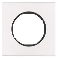 Klawisze i ramki - Hager polo R.8 Ramka 1-krotna, stal szlachetna 10112614 10112614 - miniaturka - grafika 1