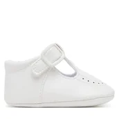 Buty dla dziewczynek - Półbuty Mayoral 9893 Biały - miniaturka - grafika 1