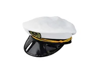 Dodatki do strojów karnawałowych - Czapka kapitana statku dla dziecka - 1 szt. - miniaturka - grafika 1