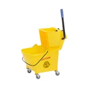 Wózki serwisowe - ulsonix Wózek do sprzątania wyżymaczka 24 l - Wózki do sprzątania - miniaturka - grafika 1