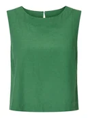 Koszulki i topy damskie - Pieces Top "Tera" w kolorze zielonym - miniaturka - grafika 1