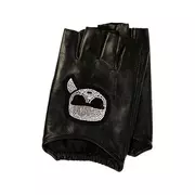 Rękawiczki - Karl Lagerfeld Skórzane rękawiczki K/Ikonik Rhinest - miniaturka - grafika 1