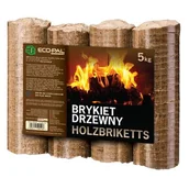 Materiały opałowe - Brykiet drzewny ECOMAX 5 kg - miniaturka - grafika 1