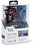 Akcesoria do słuchawek - If Bookaroo organizer podróżny Kilburn Black Floral - gadżet - miniaturka - grafika 1