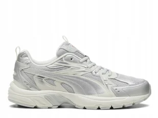 Buty Damskie Puma 39232206 Milenio Tech Cool Srebrne 37 - Buty sportowe damskie - miniaturka - grafika 1