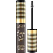 Akcesoria i kosmetyki do stylizacji brwi - Eveline KOLOROWKA Brow & Go Tusz do stylizacji brwi nr 02 Dark 6ml 087590 - miniaturka - grafika 1
