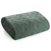 Narzuty - Narzuta EUROFIRANY Alara 6 200 x 220 cm Ciemnozielony - miniaturka - grafika 1