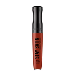 Błyszczyk do ust Rimmel London Stay Satin Brillo Liquid Lip Colour 740 Bodacious 5.5 ml (3614228266901) - Błyszczyki do ust - miniaturka - grafika 1