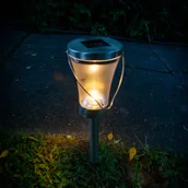 Lampy ogrodowe - NÄVE Lampa solarna LED 5146408 z grotem ziemnym 8 szt. - miniaturka - grafika 1