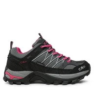 Buty trekkingowe damskie - Trekkingi CMP Rigel Low Trekking Shoes Wp 3Q54456 Szary - miniaturka - grafika 1