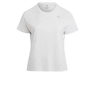 Adidas Koszulka damska Heat Rdy biały 5XL GK6201 - Koszulki i topy damskie - miniaturka - grafika 1