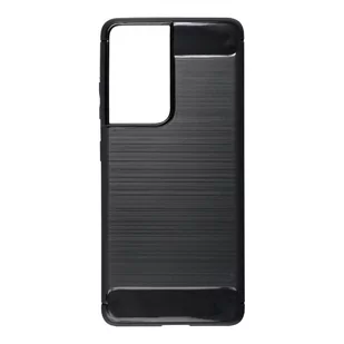 Forcell Futerał CARBON do SAMSUNG Galaxy S21 Ultra czarny - Etui i futerały do telefonów - miniaturka - grafika 1