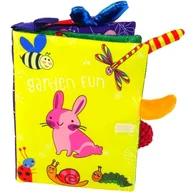 Zabawki sensoryczne - Książeczka sensoryczna książka dotykowa kolorowa miękka - miniaturka - grafika 1