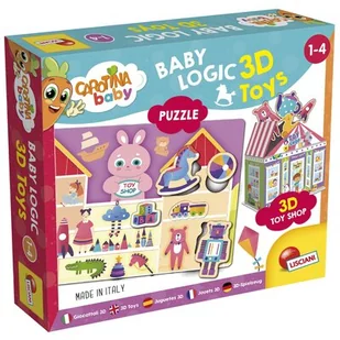 Puzzle Carotina Baby Logic 3D Zabawki - Puzzle - miniaturka - grafika 1