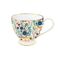 Kubki - Kubek na nóżce Ville 400 ml kwiaty wielokolorowy - miniaturka - grafika 1