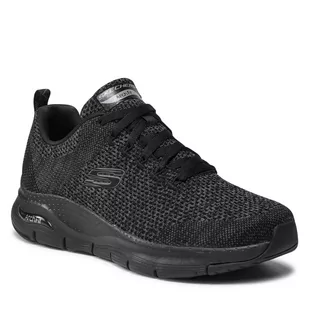 SKECHERS Sneakersy Paradyme 232041/BBK Black - Sneakersy damskie - miniaturka - grafika 1