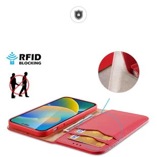 Etui Dux Ducis Hivo Apple iPhone 14 Pro czerwony - Etui i futerały do telefonów - miniaturka - grafika 8