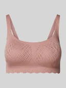 Biustonosze - Biustonosz z półprzezroczystego materiału - miniaturka - grafika 1