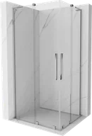 Kabiny prysznicowe - Mexen Velar L Duo kabina prysznicowa rozsuwana 100x90 cm, transparent, chrom - 871-100-090-02-03-01 - miniaturka - grafika 1