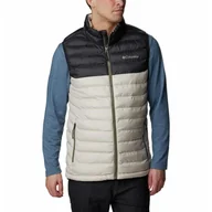 Bluzy sportowe męskie - Bezrękawnik Turystyczny Puchowy Męski Columbia Powder Lite Vest - miniaturka - grafika 1