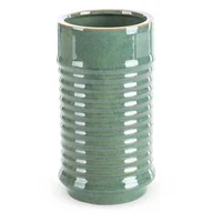 Wazony i flakony - Wazon Z Glinki Ceramicznej Sami 15X15X26 Zielony - miniaturka - grafika 1