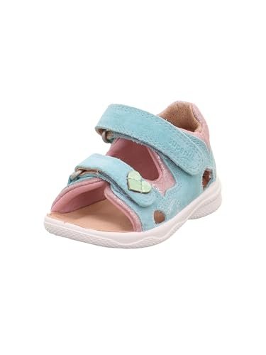 Superfit Sandały dziewczęce Polly, jasnozielony, różowy 7500, 21